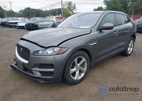 2018 Jaguar F-Pace 25T Premium z USA, uszkodzony, nr VIN SADCJ2FXXJA282383